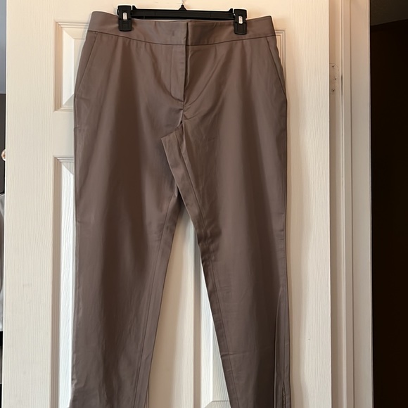 Piazza Sempione slate gray cropped pants - Picture 7 of 10